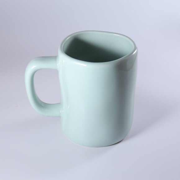 Rae Dunn Artisan Collection by Magenta Dream Big Mint Green Coffee Mug Oversized - Picture 2 of 6